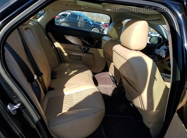 SAJWA2G77J8W13369 2018 JAGUAR XJL Black Հետևի նստատեղերի տեսք