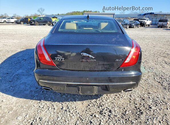 SAJWA2G77J8W13369 2018 JAGUAR XJL Black Հետևի տեսք
