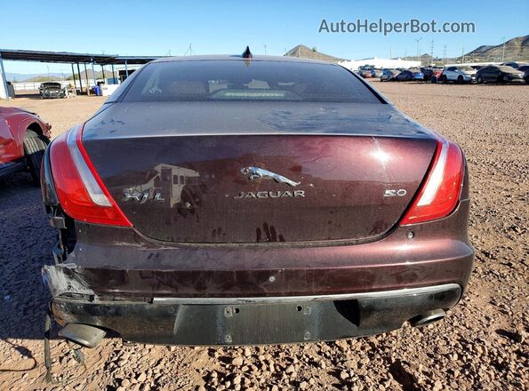 SAJWA2GE8JMW13516 2018 JAGUAR XJL Бордовый Вид сзади