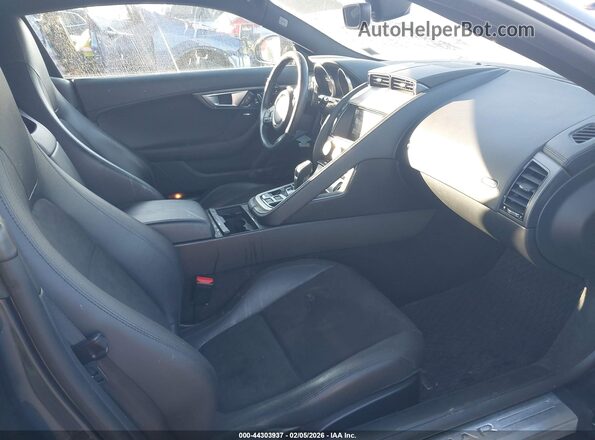 SAJWA6AT5G8K31153 2016 JAGUAR F-TYPE Black წინა სალონის ხედი
