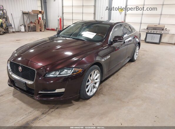 SAJWJ1CD1G8V99080 2016 JAGUAR XJ Purple წინა მარცხენა ხედი სამი მეოთხედიდან