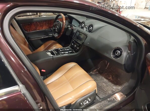 SAJWJ1CD1G8V99080 2016 JAGUAR XJ Purple წინა სალონის ხედი