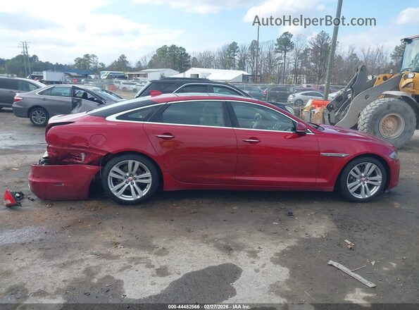 SAJWJ2GD5J8W13814 2018 JAGUAR XJ Red Widok wnętrza 360 stopni