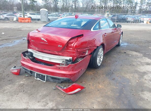 SAJWJ2GD5J8W13814 2018 JAGUAR XJ Red Tył prawy