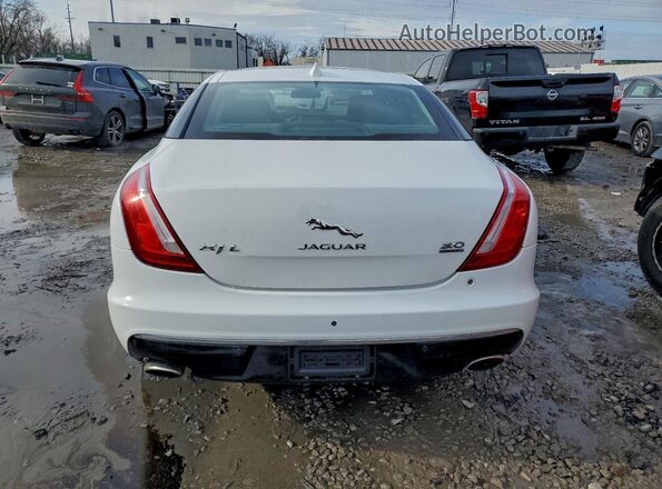 SAJWJ2GD6G8V96742 2016 JAGUAR XJL Белый Вид сзади