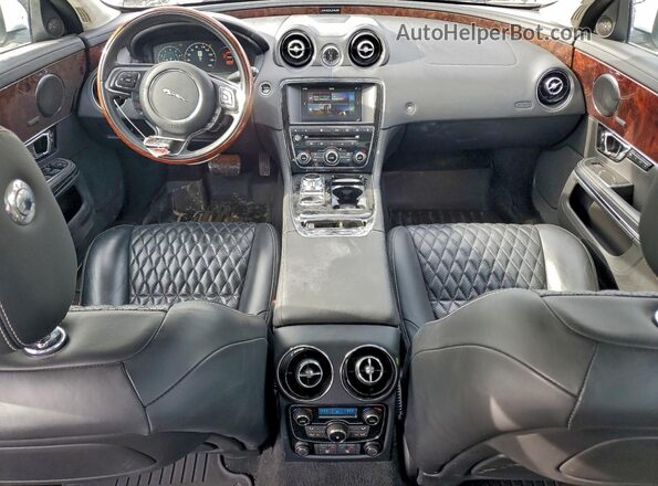 SAJWJ2GD6G8V96742 2016 JAGUAR XJL Белый Вид панели приборов