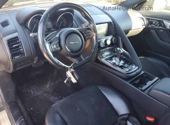 SAJWJ6FV2G8K20721 2016 JAGUAR F-TYPE Charcoal Vista del salpicadero