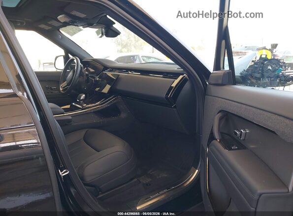 SAL1L9FU2SA483362 2025 LAND ROVER RANGE ROVER SPORT Black წინა სალონის ხედი