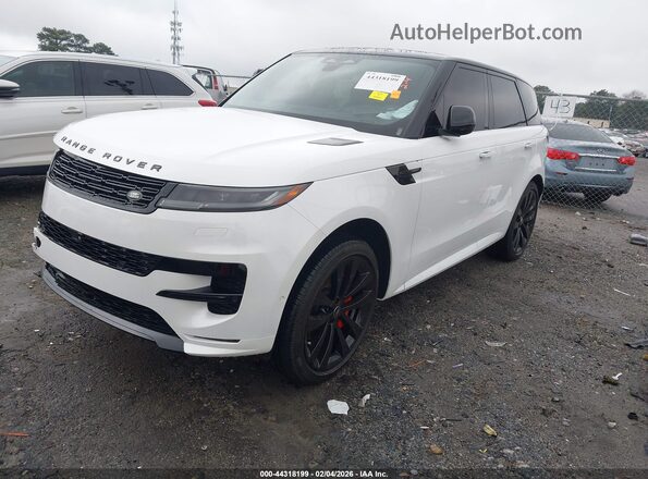 SAL1L9FU9SA493631 2025 LAND ROVER RANGE ROVER SPORT Белый Передняя левая четверть
