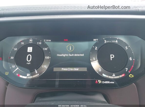 SAL1L9FUXPA114448 2023 LAND ROVER RANGE ROVER SPORT White Вид задніх сидінь