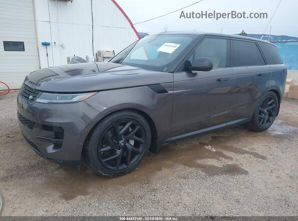 SAL1P9EU1SA443120 2025 LAND ROVER RANGE ROVER SPORT Gray Առջևի ձախ երեք քառորդ տեսարան