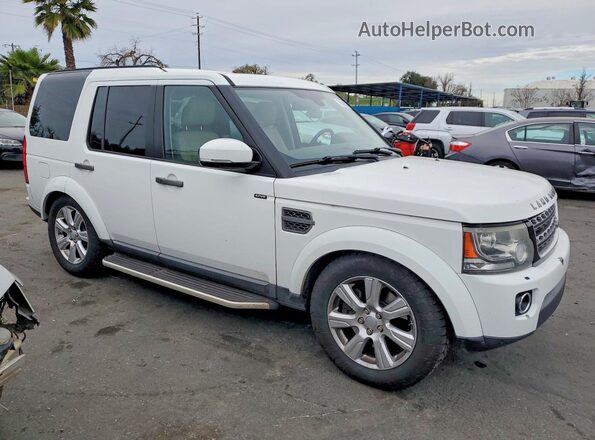 SALAG2V60GA795668 2016 LAND ROVER LR4 White Delantero derecho