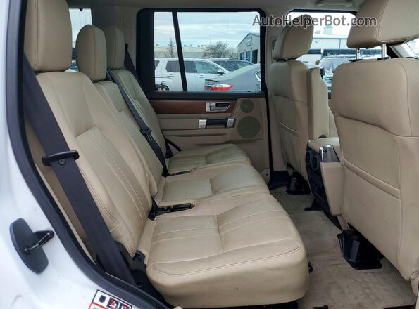 SALAG2V60GA795668 2016 LAND ROVER LR4 White Vista de los asientos traseros