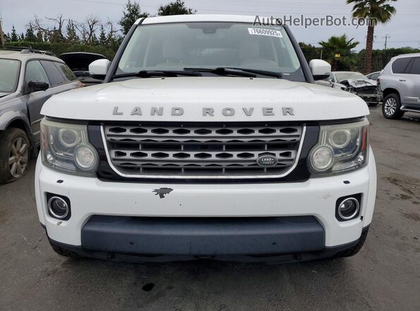SALAG2V60GA795668 2016 LAND ROVER LR4 White Vista frontal