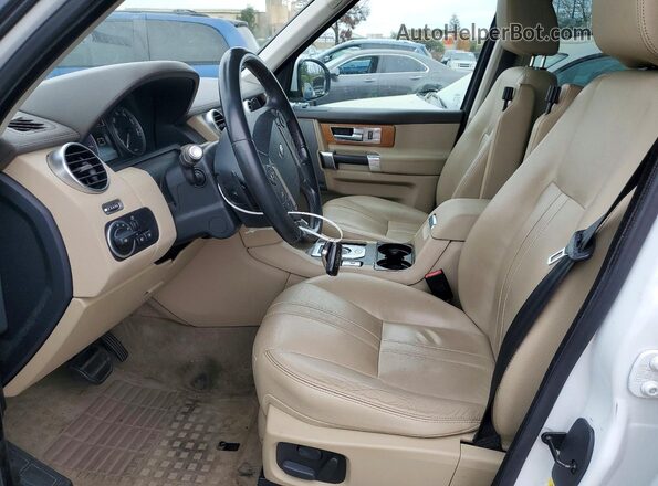 SALAG2V60GA795668 2016 LAND ROVER LR4 White Vista interior delantera