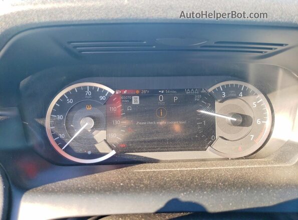 SALCJ2FX2NH910471 2022 LAND ROVER DISCOVERY White ხელსაწყოთა პანელის ხედი