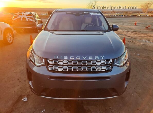 SALCJ2FX4MH903696 2021 LAND ROVER DISCOVERY Gray Вид спереду