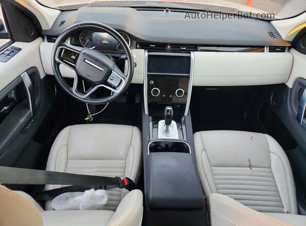 SALCJ2FX4MH903696 2021 LAND ROVER DISCOVERY Gray Вид панелі приладів