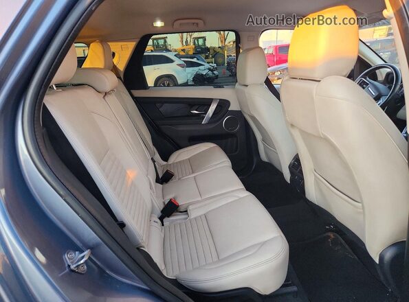SALCJ2FX4MH903696 2021 LAND ROVER DISCOVERY Gray Вид задньої частини салону