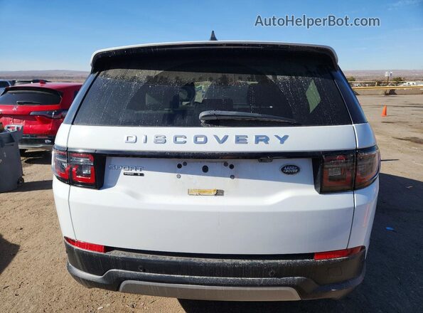 SALCJ2FX5LH857102 2020 LAND ROVER DISCOVERY White უკანა ხედი