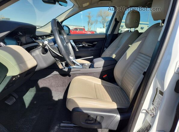 SALCJ2FX5LH857102 2020 LAND ROVER DISCOVERY White წინა სალონის ხედი