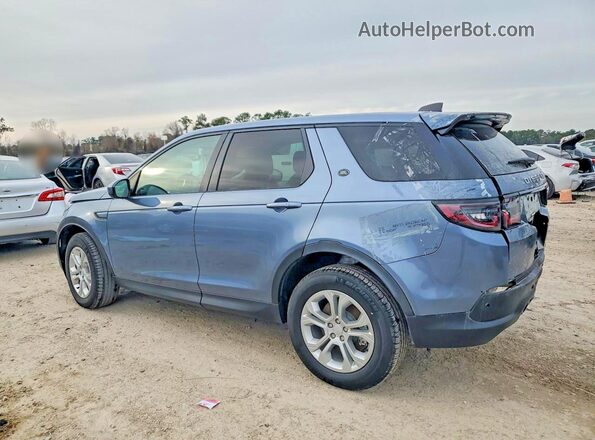 SALCJ2FX6PH914526 2023 LAND ROVER DISCOVERY Blue Trasero izquierdo