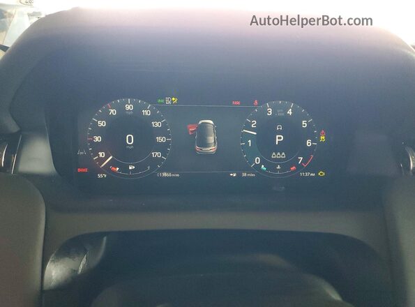SALCJ2FX8RH352650 2024 LAND ROVER DISCOVERY White Instrument cluster view