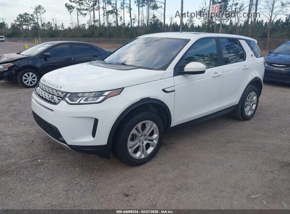 SALCJ2FX9LH866062 2020 LAND ROVER DISCOVERY SPORT White Առջևի ձախ երեք քառորդ տեսարան