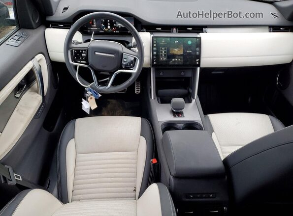 SALCL2FX7RH350205 2024 LAND ROVER DISCOVERY Black წინა პანელის ხედი