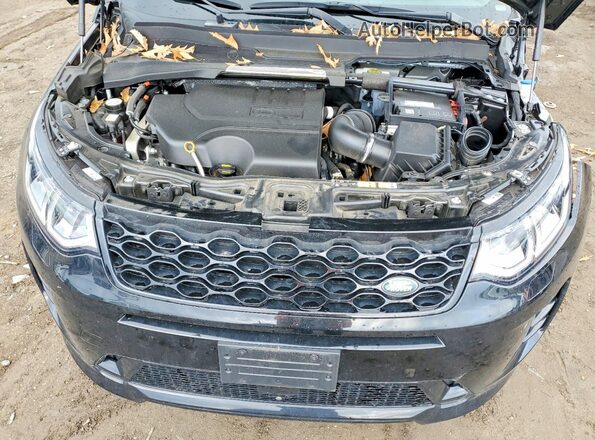 SALCL2FX7RH350205 2024 LAND ROVER DISCOVERY Black ძრავის განყოფილების ხედი