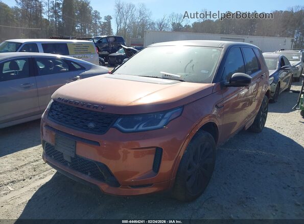 SALCL2FXXLH843545 2020 LAND ROVER DISCOVERY SPORT Orange 