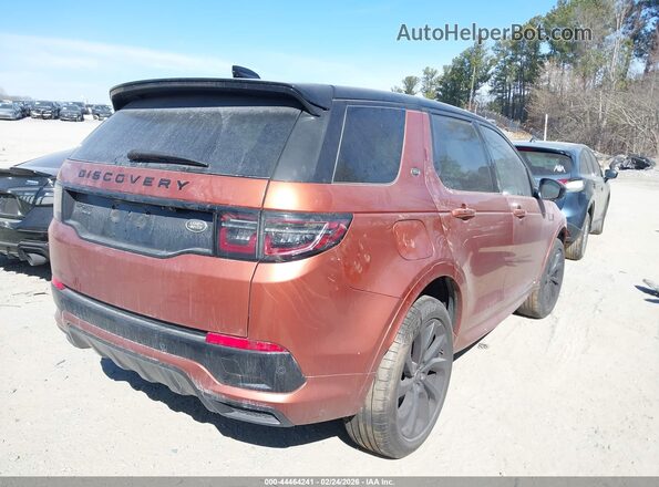 SALCL2FXXLH843545 2020 LAND ROVER DISCOVERY SPORT Orange 
