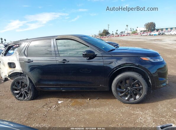 SALCM2GX6LH847698 2020 LAND ROVER DISCOVERY SPORT Black ხელსაწყოთა პანელის ხედი