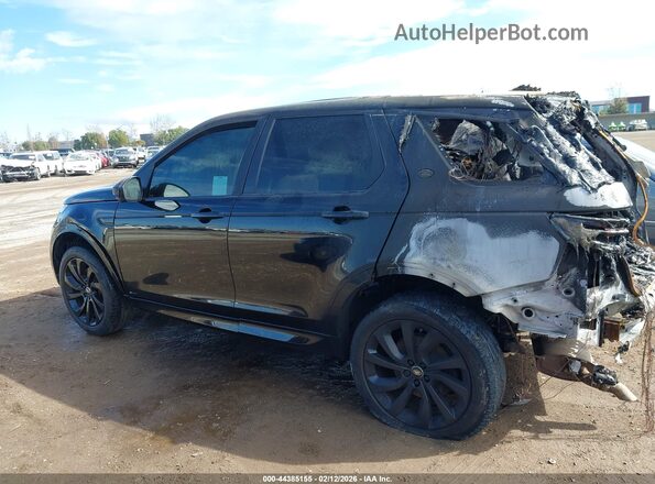 SALCM2GX6LH847698 2020 LAND ROVER DISCOVERY SPORT Black უკანა სალონის ხედი