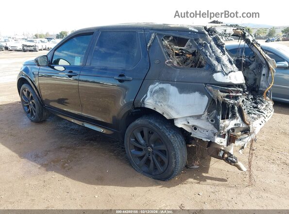 SALCM2GX6LH847698 2020 LAND ROVER DISCOVERY SPORT Black უკანა მარცხენა