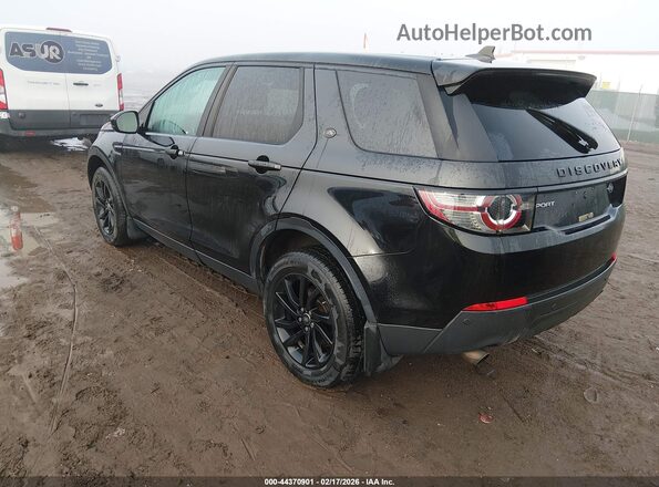 SALCP2BG4GH630428 2016 LAND ROVER DISCOVERY SPORT Black Trasero izquierdo