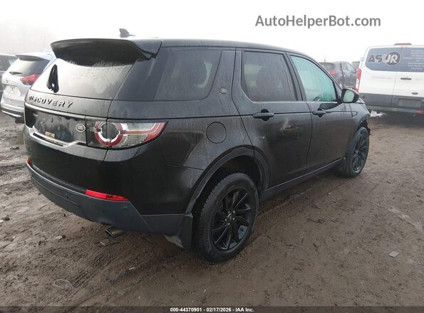 SALCP2BG4GH630428 2016 LAND ROVER DISCOVERY SPORT Black Trasero derecho