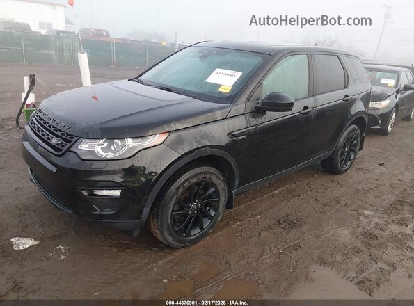 SALCP2BG4GH630428 2016 LAND ROVER DISCOVERY SPORT Black Vista tres cuartos delantera izquierda