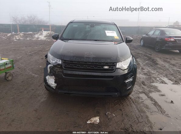 SALCP2BG4GH630428 2016 LAND ROVER DISCOVERY SPORT Black Vista del cuadro de instrumentos