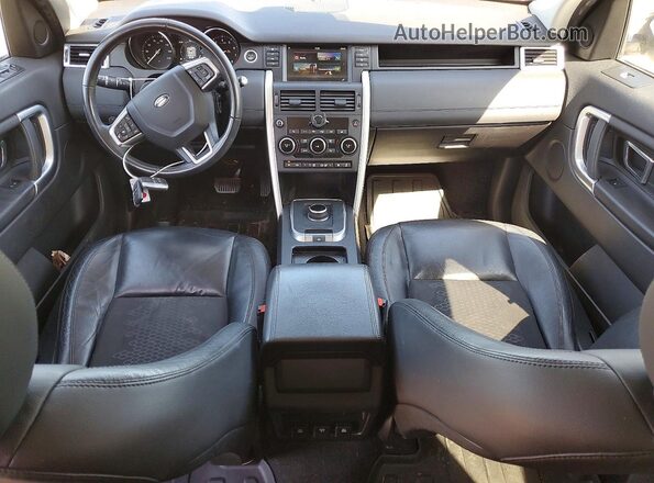 SALCP2BG8HH661893 2017 LAND ROVER DISCOVERY White Widok deski rozdzielczej