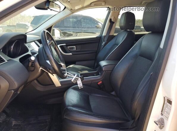 SALCP2BG8HH661893 2017 LAND ROVER DISCOVERY White Widok wnętrza z przodu