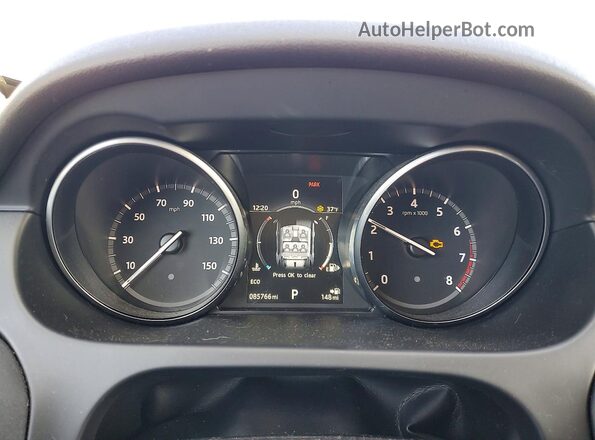 SALCP2BG8HH661893 2017 LAND ROVER DISCOVERY White Widok zestawu wskaźników