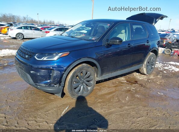 SALCP2FX0MH891254 2021 LAND ROVER DISCOVERY SPORT Blue Przód lewy