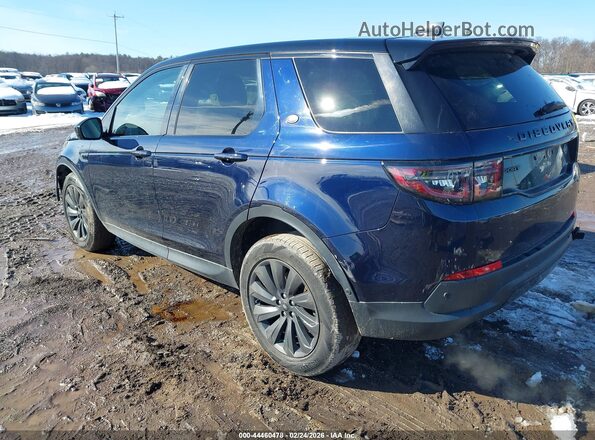 SALCP2FX0MH891254 2021 LAND ROVER DISCOVERY SPORT Blue Tył lewy