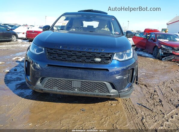 SALCP2FX0MH891254 2021 LAND ROVER DISCOVERY SPORT Blue Widok zestawu wskaźników