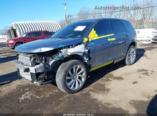 SALCP2FX1PH334471 2023 LAND ROVER DISCOVERY SPORT Gray წინა მარცხენა ხედი სამი მეოთხედიდან