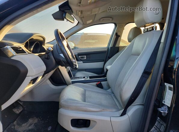 SALCP2FX8KH789813 2019 LAND ROVER DISCOVERY Black Vista interior delantera