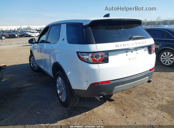 SALCP2RX1JH746554 2018 LAND ROVER DISCOVERY SPORT Белый Задняя левая четверть