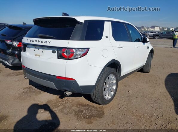 SALCP2RX1JH746554 2018 LAND ROVER DISCOVERY SPORT Белый Задняя правая четверть