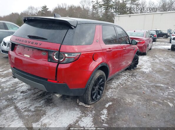 SALCR2FX2KH830057 2019 LAND ROVER DISCOVERY SPORT Red Rear right